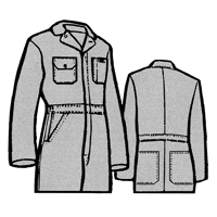 Welding Coveralls, Men's, Navy Blue, Size 30 SG782 | Johnston Equipment
