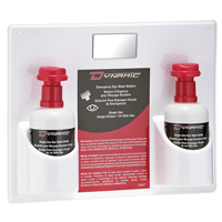Dynamic™ Single-Use Eyewash Station with Isotonic Solution, Double SGA889 | Johnston Equipment