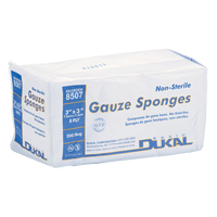 Dynamic™ Gauze Sponge, Pad, 3" L x 3" W, Medical Device Class 1 SGB113 | Johnston Equipment
