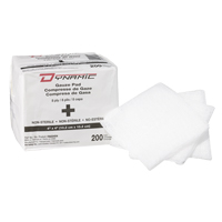 Dynamic™ Gauze Sponge, Pad, 4" L x 4" W, Medical Device Class 1 SGB114 | Johnston Equipment
