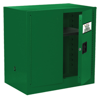 Pesticide Storage Cabinet, 22 gal., 35" H x 35" W x 22" D SGD359 | Johnston Equipment