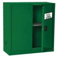 Pesticide Storage Cabinet, 30 gal., 44" H x 43" W x 18" D SGD360 | Johnston Equipment