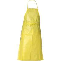 KleenGuard™ A70 Chemical Spray Protection Apron, Polyethylene, 44" L x 29" W, Yellow SGD729 | Johnston Equipment