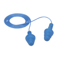 E-A-R™ UltraFit™ Metal-Detectable Earplugs, Corded, Regular, Bulk - Polybag, 25 NRR dB SGF044 | Johnston Equipment