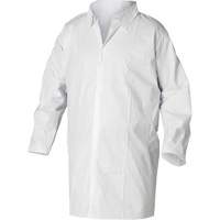 KleenGuard™ A20 Lab Coats, SMS, White, X-Large SGF953 | Johnston Equipment