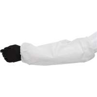 Sleeves, 18" long, Microporous, White SGG328 | Johnston Equipment