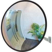 Convex Mirror with Telescopic Arm, Indoor/Outdoor, 30" Diameter SGI550 | Johnston Equipment