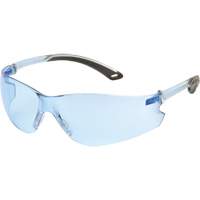 Itek™ Safety Glasses, Blue Lens, Anti-Scratch Coating SGO520 | Johnston Equipment