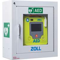 Standard Surface-Mounted AED Wall Cabinet, Zoll AED 3™ For, Non-Medical SGP849 | Johnston Equipment