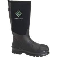 Men's Chore Classic Wide Calf Boots, Rubber, Steel Toe, Size 5 SGR113 | Johnston Equipment