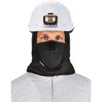 N-Ferno<sup>®</sup> 3-Layer Winter Hard Hat Liner with Mouthpiece, Fleece Lining, One Size, Black SGR418 | Johnston Equipment