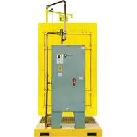 Freeze-Protected Keltech Heater & Safety Shower Skid System, Pedestal SGS363 | Johnston Equipment