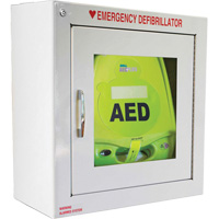 Surface Wall Mounting AED Cabinet, Zoll AED Plus<sup>®</sup> For, Non-Medical SGU177 | Johnston Equipment