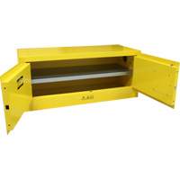 Flammable Storage Cabinet, 12 gal., 2 Door, 43" W x 18" H x 18" D SGU585 | Johnston Equipment