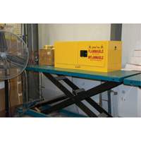 Flammable Storage Cabinet, 12 gal., 2 Door, 43" W x 18" H x 18" D SGU585 | Johnston Equipment