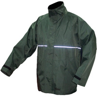 Journeyman Waterproof Jacket, Nylon, Medium, Green SGV462 | Johnston Equipment