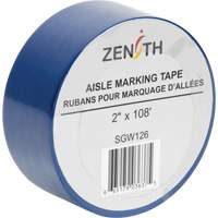 Aisle Marking Tape, 2" x 108', PVC, Blue SGW126 | Johnston Equipment