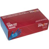 Medical-Grade Disposable Gloves, Medium, Vinyl, 4.5-mil, Powder-Free, Blue, Class 2 SGX024 | Johnston Equipment