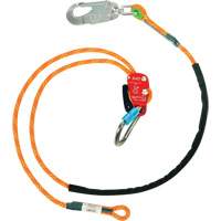 RAD Adjustable Rope Safety Lanyard, 1 Legs, 6', CSA Class F SGY390 | Johnston Equipment