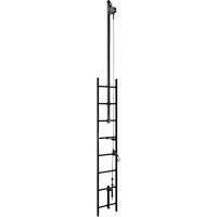 Lad-Saf™ Cable Vertical Safety System Climb Extension Bracketry, Galvanized Steel SGY442 | Johnston Equipment