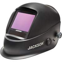 Translight™ 555 + Premium Auto Darkening Welding Helmet, 3.86" L x 3.23" W View Area, 3-1/2 - 14 Shade Range, Black SGZ288 | Johnston Equipment