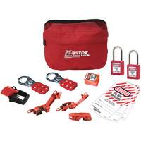 Standard Lockout Kit with Zenex™ Thermoplastic Locks, Electrical Kit, 13 Components SGZ634 | Johnston Equipment