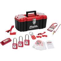 Standard Lockout Kit with Zenex™ Thermoplastic Locks, Electrical Kit, 14 Components SGZ652 | Johnston Equipment