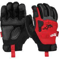 Impact Demolition Gloves, Small, Grain Leather Palm SGZ925 | Johnston Equipment