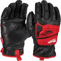 Goatskin Impact Gloves, Small, Grain Leather Palm SGZ935 | Johnston Equipment