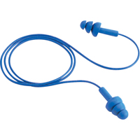 E-A-R™ Ultrafit™ Premolded Earplugs, Corded, One-Size, Bulk - Polybag, NRR 25 dB NRR dB SH113 | Johnston Equipment