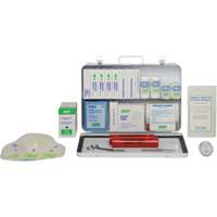First Aid Kit, CSA Type 2 Low-Risk Environment, Metal Box SHA802 | Johnston Equipment