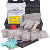 Tool Box Spill Kit, Universal, Bin, 31 US gal. Absorbancy SHB362 | Johnston Equipment