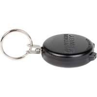 Steel Cable Tool Tether, Retractable, Key Ring SHB572 | Johnston Equipment