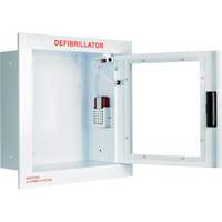 Fully Recessed Large Cabinet with Alarm, Zoll AED Plus<sup>®</sup>/Zoll AED 3™/Cardio-Science/Physio-Control For, Non-Medical SHC006 | Johnston Equipment