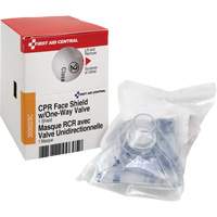 SmartCompliance<sup>®</sup> Refill CPR Faceshield with One-Way Valve, Single Use Faceshield, Class 2 SHC034 | Johnston Equipment