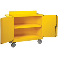 Spill Control Center Cart, 18" L x 38.375" W x 36" H SHC270 | Johnston Equipment