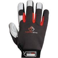 Clutch Gear<sup>®</sup> Thinsulate™ Mechanic's Gloves, Grain Goatskin/Split Leather Palm, Size Small/7 SHC295 | Johnston Equipment