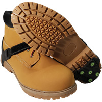 Icetred™ Heel Traction Device, Rubber/Tungsten Carbide, Stud Traction, One Size SHC476 | Johnston Equipment