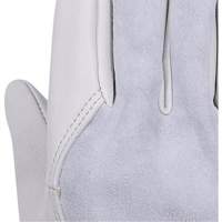 Beige Driver's Gloves, Small, Grain Cowhide Palm SHE731 | Johnston Equipment