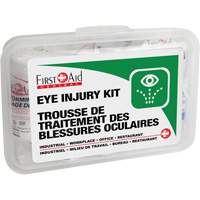 Ensemble pour les lésions oculaires, Boîte en plastique SHE882 | Johnston Equipment