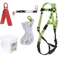 Contractor's Fall Protection Kit, Roofer's Kit SHE931 | Johnston Equipment