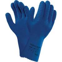 Alphatec<sup>®</sup> 62-401 Gloves, Size 7, 12.6" L, Rubber Latex, Cotton Inner Lining SHF578 | Johnston Equipment