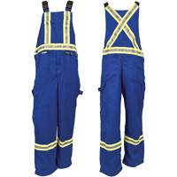 Westex<sup>®</sup> DH Antistatic Flame Resistant Bib Pants, Small, Royal Blue SHG745 | Johnston Equipment