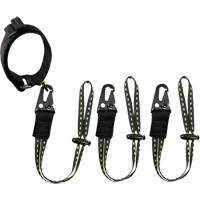 GearLink™ Wrist Lanyard with Interchangeable Ends, Fixed Length, Hook & Loop/Loop SHH334 | Johnston Equipment