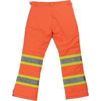 Women’s Insulated Flex Safety Pant, Polyester, X-Small, High Visibility Orange SHI911 | Johnston Equipment