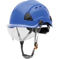 Fibre Metal Safety Helmet, Non-Vented, Ratchet, Dark Blue SHJ278 | Johnston Equipment