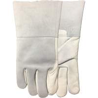 2757E Fabulous Fabricator Fitter's Gloves, Small, Grain Cowhide Palm, Cotton Fleece Inner Lining SHJ471 | Johnston Equipment