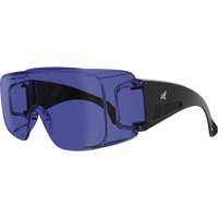 Ossa Safety Glasses, Blue Lens, Anti-Scratch Coating, ANSI Z87+/CSA Z94.3/MCEPS GL-PD 10-12 SHJ966 | Johnston Equipment