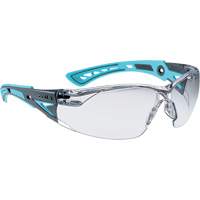 Rush+ Safety Glasses, Clear Lens, Anti-Fog/Anti-Scratch Coating SHK037 | Johnston Equipment