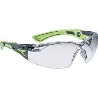 Rush+ Safety Glasses, Clear Lens, Anti-Fog/Anti-Scratch Coating SHK038 | Johnston Equipment